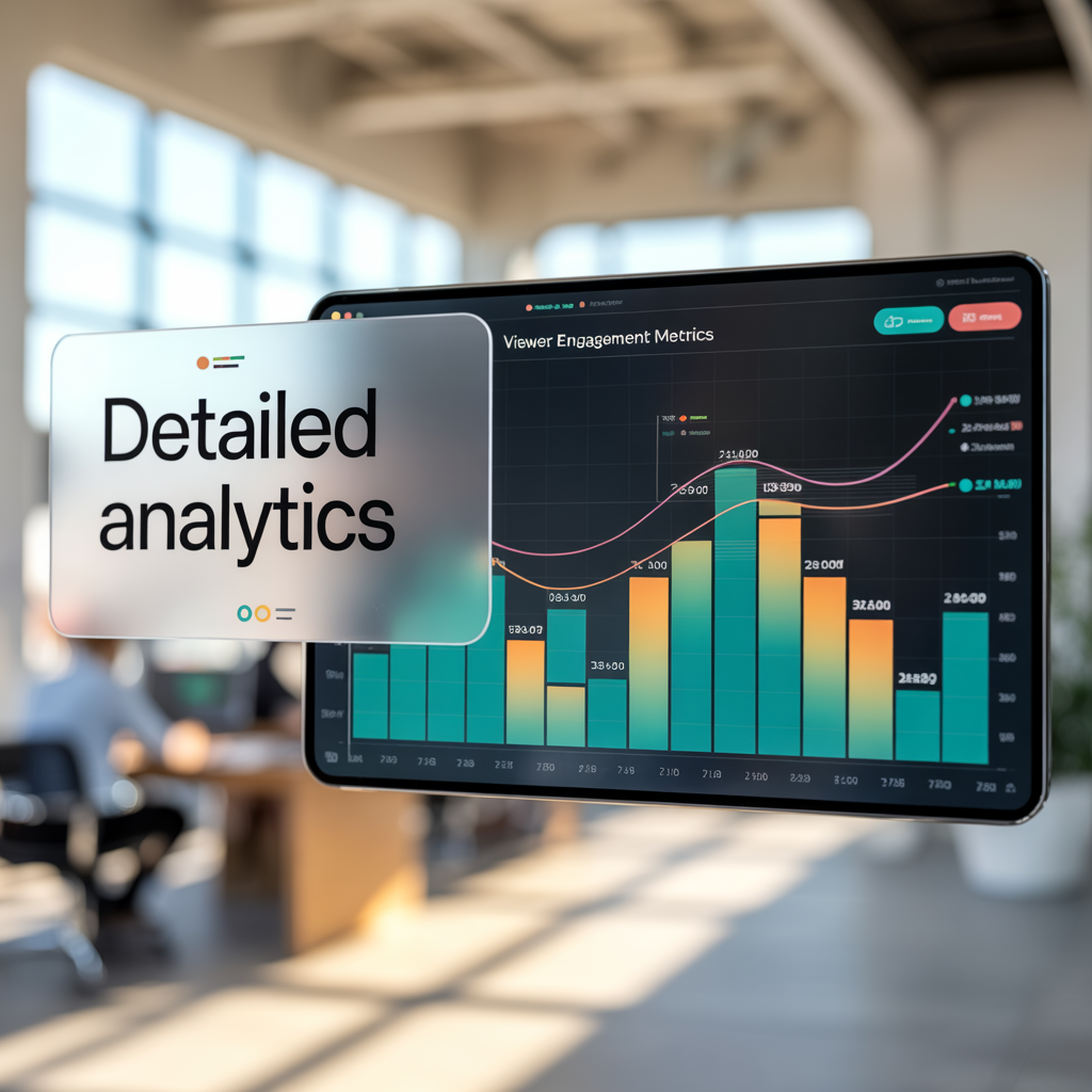 Detailed Analytics for Viewer Engagement