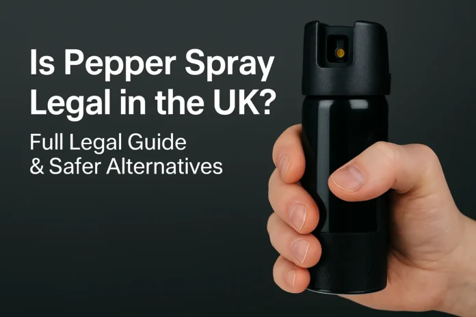 Is Pepper Spray Legal in the UK?