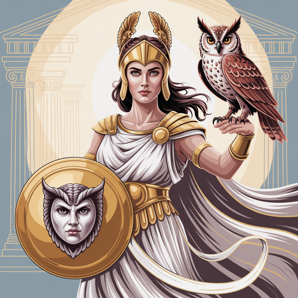 Athena Greek Symbol of Wisdom