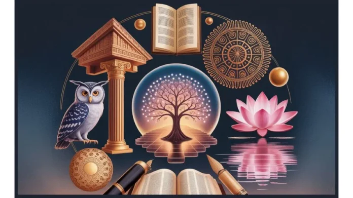 Symbols of Wisdom Interpret Different Cultures