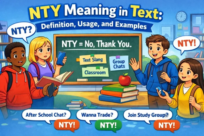 NTY Meaning in Text
