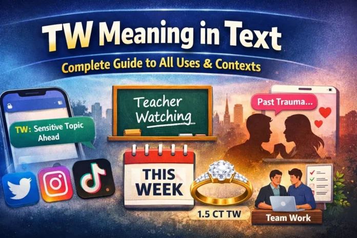TW Meaning in Text
